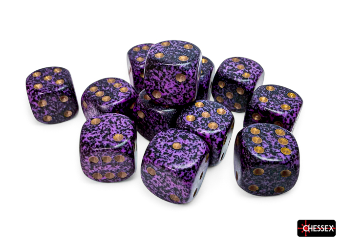 Speckled Hurricane 16mm d6 Dice Block (12 dice) - CHX25717